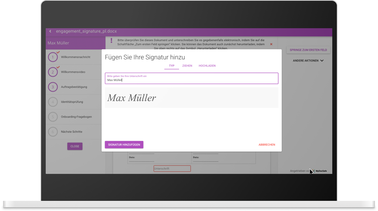 Client Onboarding Portal