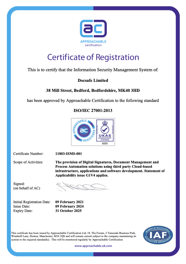 Renovación del certificado 2024