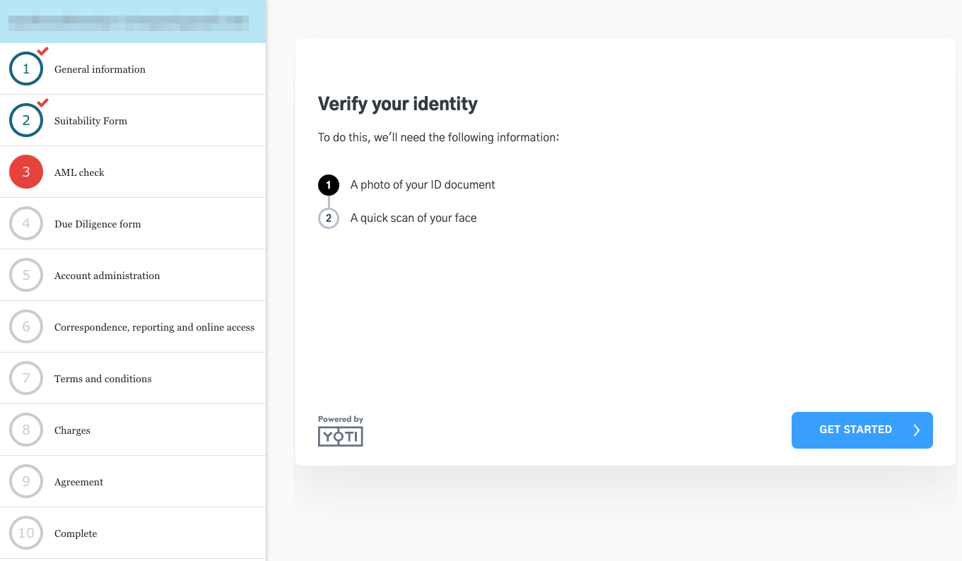 MyDocSafe ID verification service with Yoti