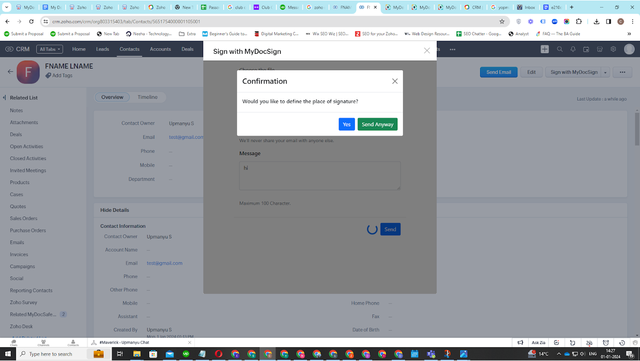 MyDocSafe for Zoho CRM 3