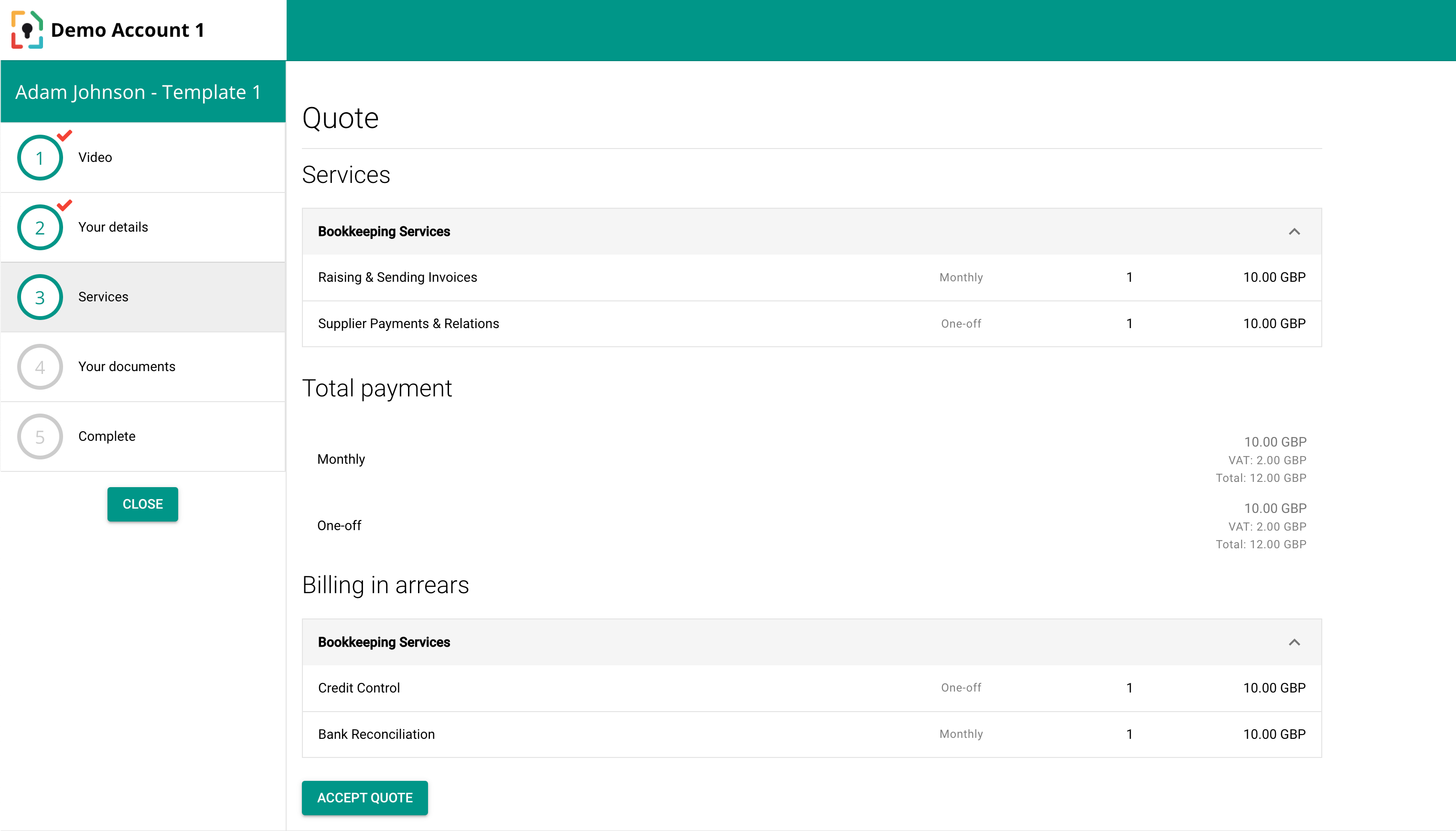 MyDocSafe billing in arrears 1