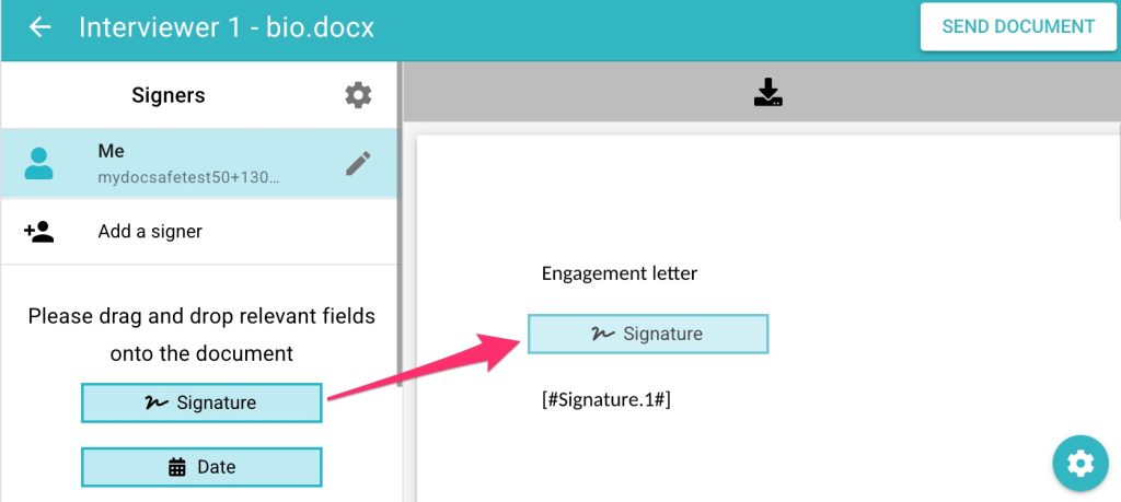 MyDocSafe esign on mobiles 2