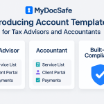 MyDocSafe Account Templates for tax advisors