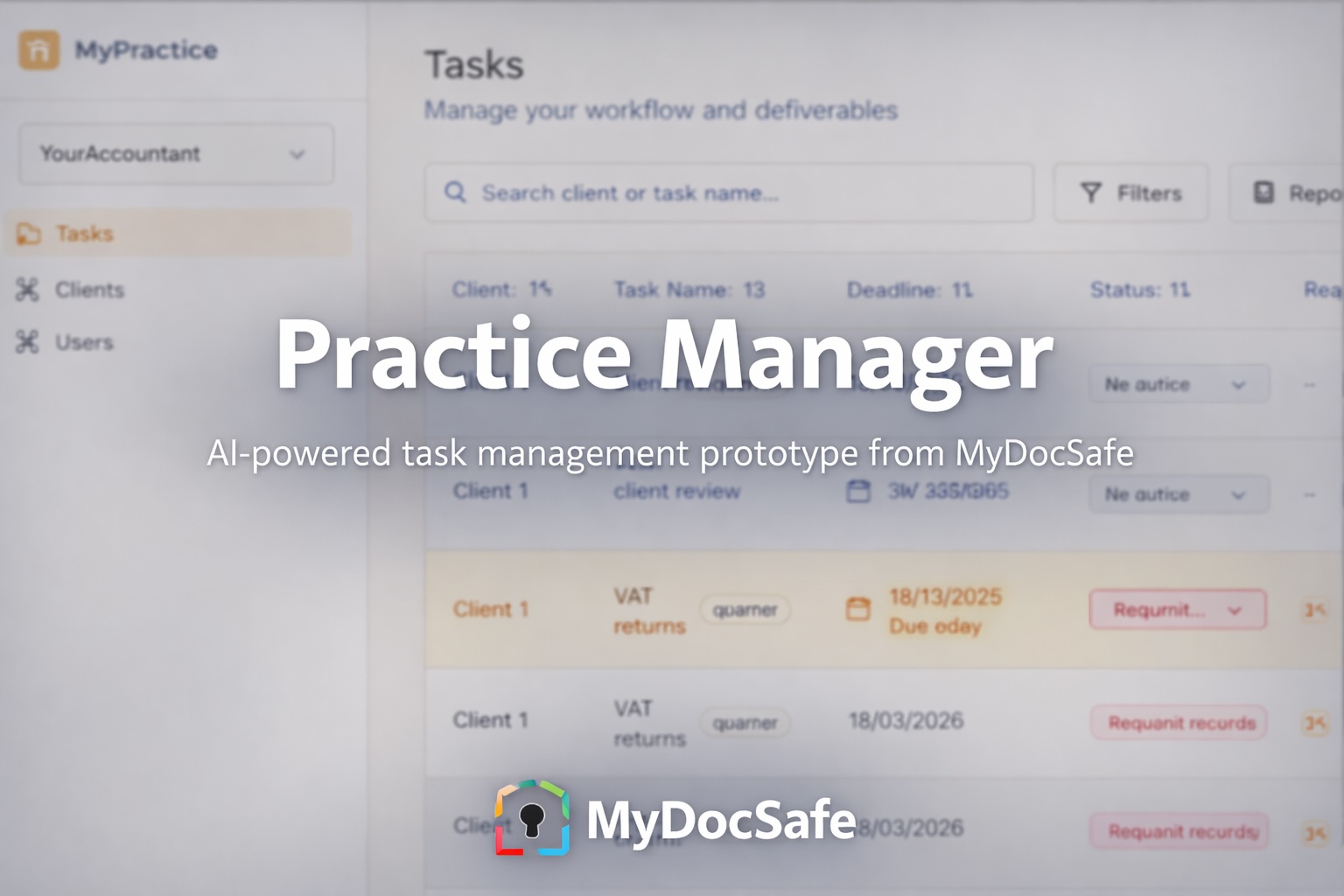 MyDocSafe Practice Manager 1